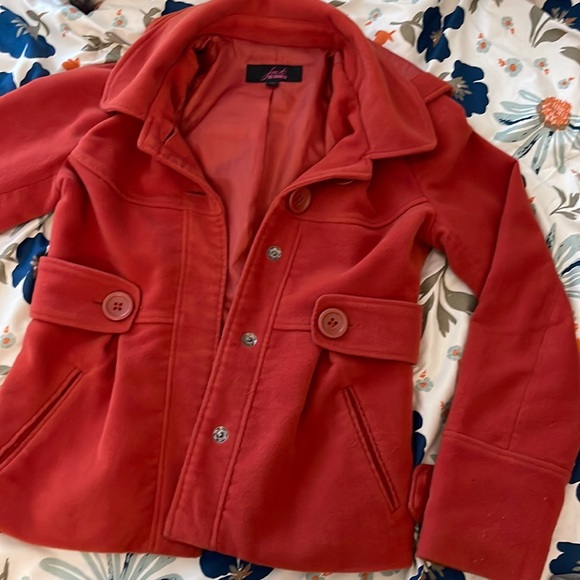 Jack by BB Dakota Vintage Inspired Pea Coat - Picture 1 of 4